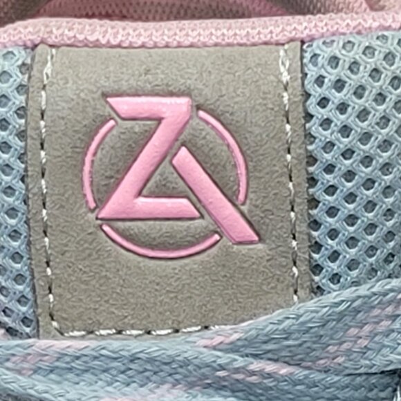 Zeba Hands Free Slip On Sneakers Shoes Women 7 Rose Gray Pink Slip Resist - Picture 3 of 10